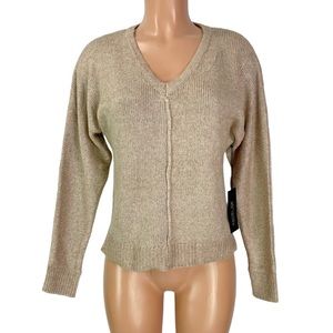 Rachel Zoe V-Neck Knit Sweater